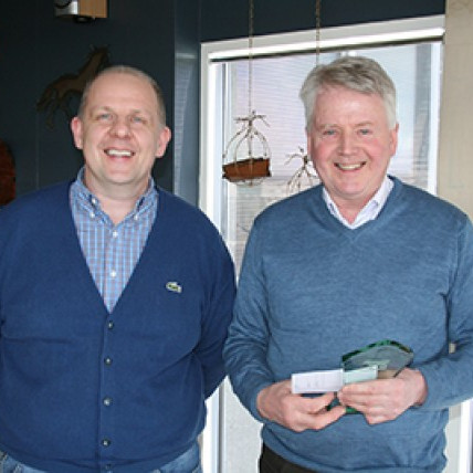 F.v. Guðmundur Jóhannesson og Benjamín Baldursson