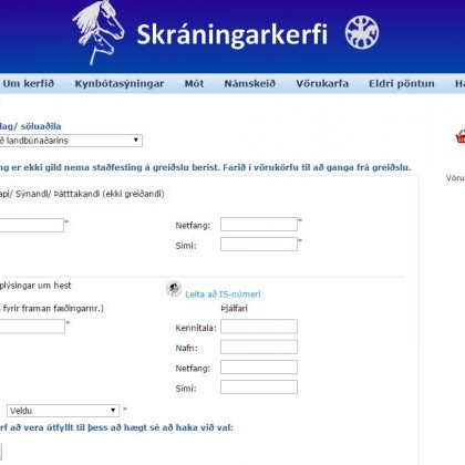 Framlengdur skráningarfrestur á kynbótasýningu í Víðidal