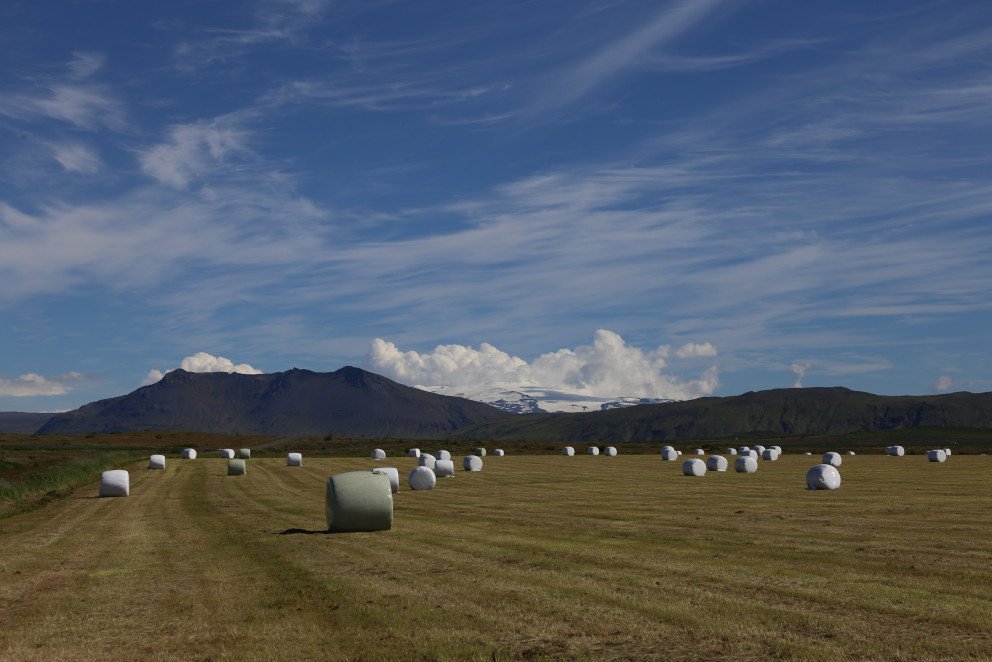 Heysýnatakan komin á fulla ferð