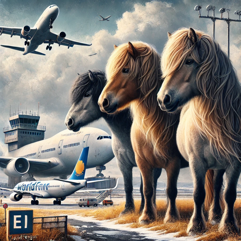 Útflutningur hrossa árið 2024