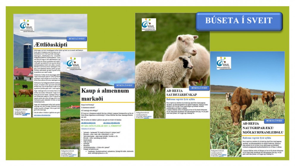 Búseta í sveit - rafrænir vegvísar