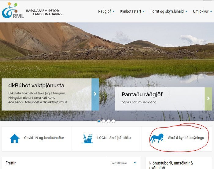 Kynbótasýningar 25.-29. maí -Minnum á síðasta skráningardag