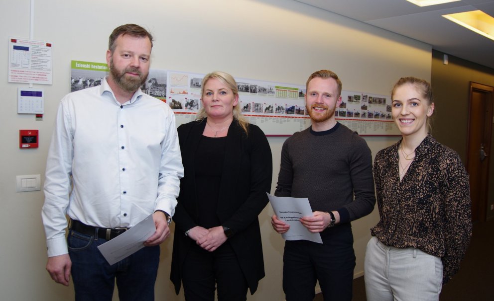 Frá undirritun samnings milli RML og Alendis. 
Myndataka: Hörður Kristjánsson BBl.