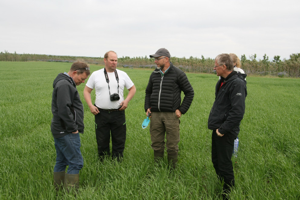 Mynd frá sambærilegri heimsókn í júní 2016.
