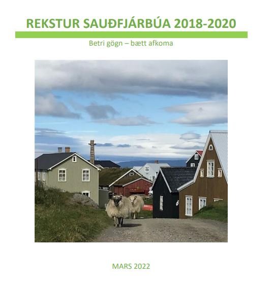 Rekstur sauðfjárbúa 2018-2020