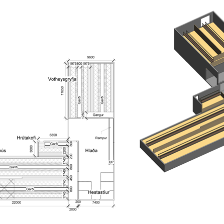 Fjárfestingastuðningur - teikningar á aðbúnaði, kostnaðaráætlun og aðstoð við umsókn