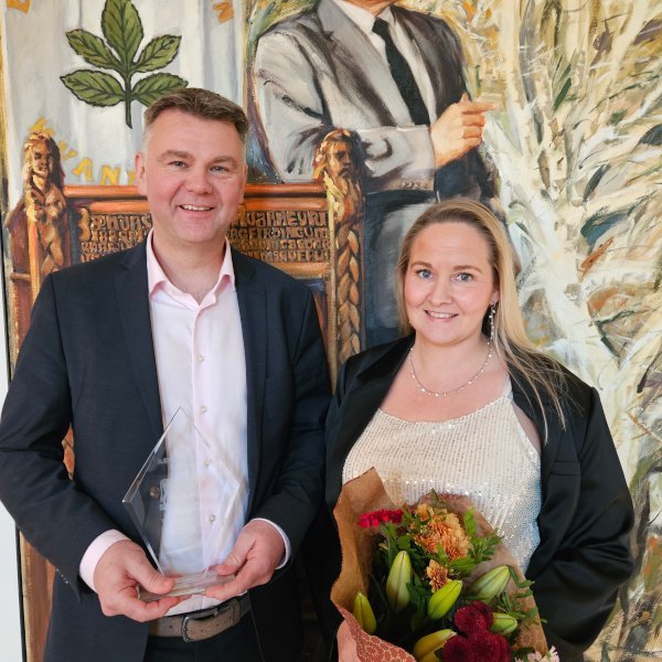 Baldur Helgi Benjamínsson og Elín Nolsöe Grethardsdóttir (Mynd: Guðrún Björg Egilsdóttir).
