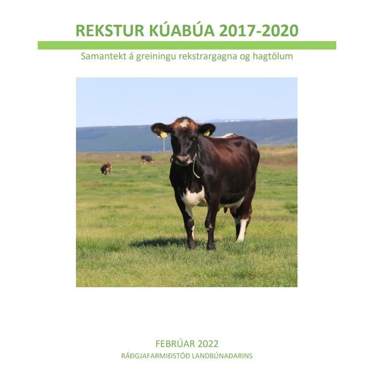 Rekstur og afkoma íslenskra kúabúa