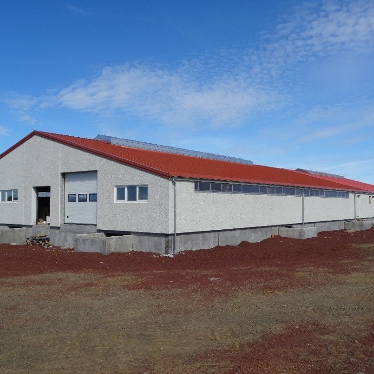 Nýtt fjós á Snorrastöðum